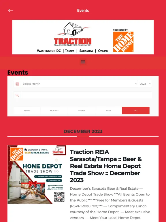 Capturas de pantalla de TRACTION Real Estate iPad 