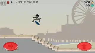 Tangkapan skrin Stickman Skater