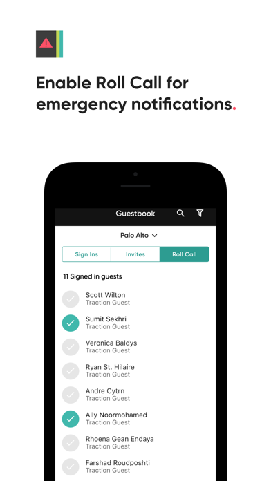 Traction Guest Mobile应用截图