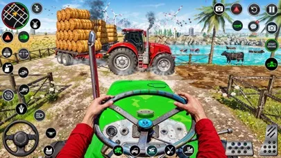 Tractor Driving Farming Games Screenshots