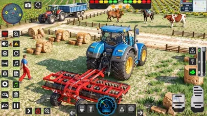 Tractor Driving Farming Games Screenshots