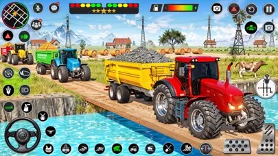 Tractor Driving Farming Games Screenshots