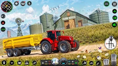 Tractor Driving Farming Games Screenshots