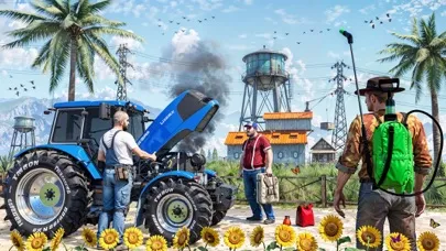Tractor Driving Farming Games Screenshots