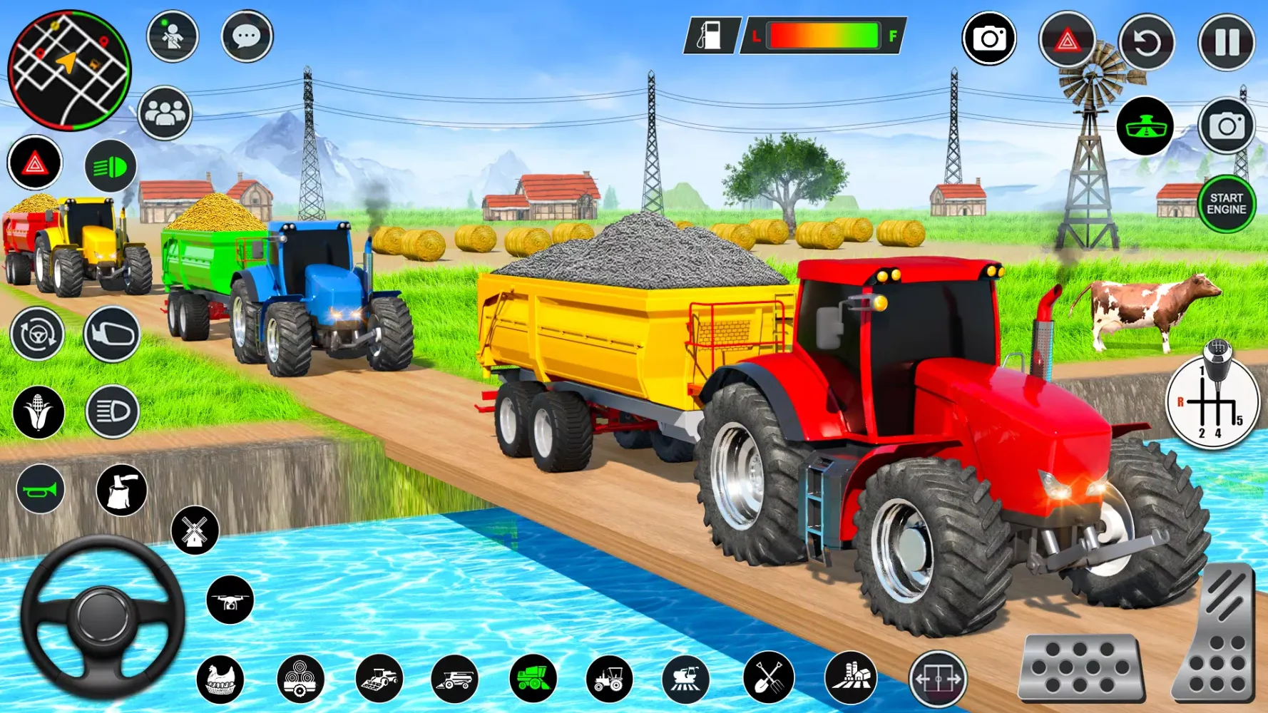 Скриншоты Real Tractor Driving Games