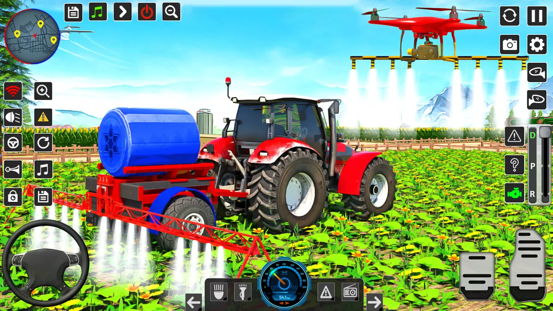 Скриншоты Real Tractor Driving Games