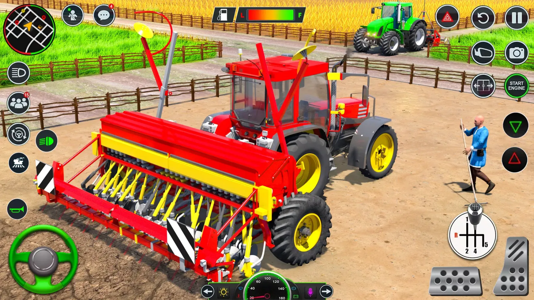 Скриншоты Real Tractor Driving Games