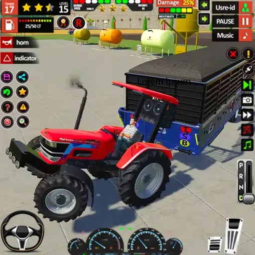 Ảnh chụp màn hình của Cargo Tractor Driving 3d Game