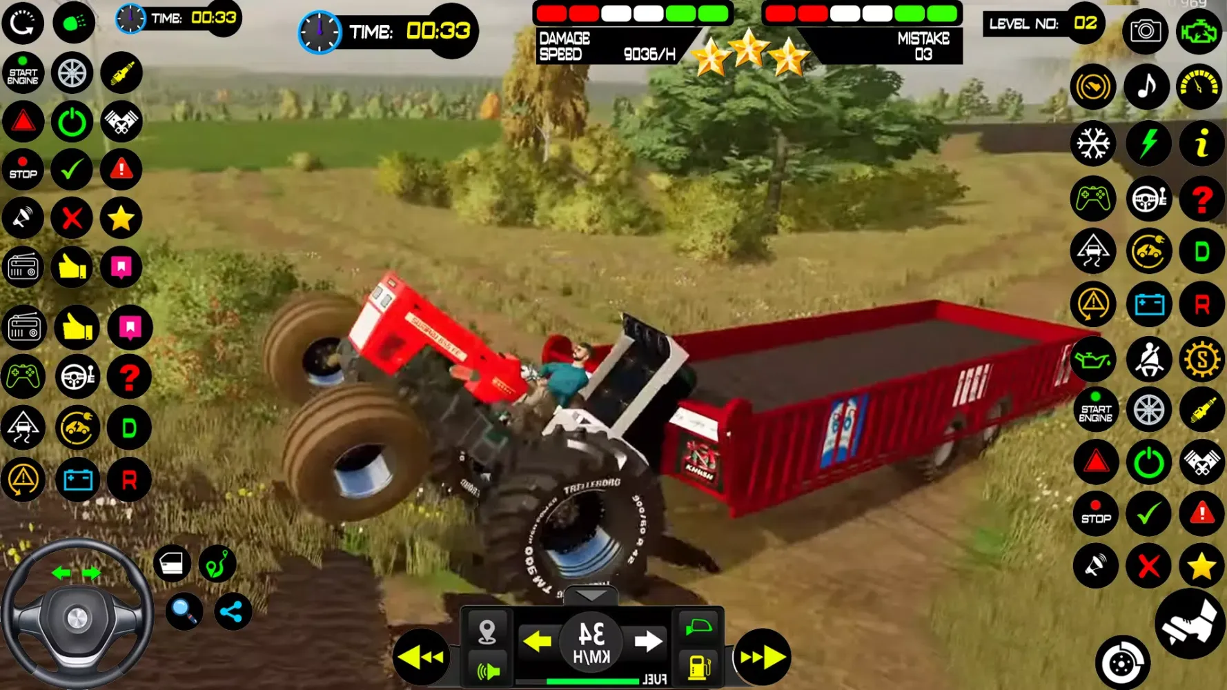 Ảnh chụp màn hình của Cargo Tractor Driving 3d Game