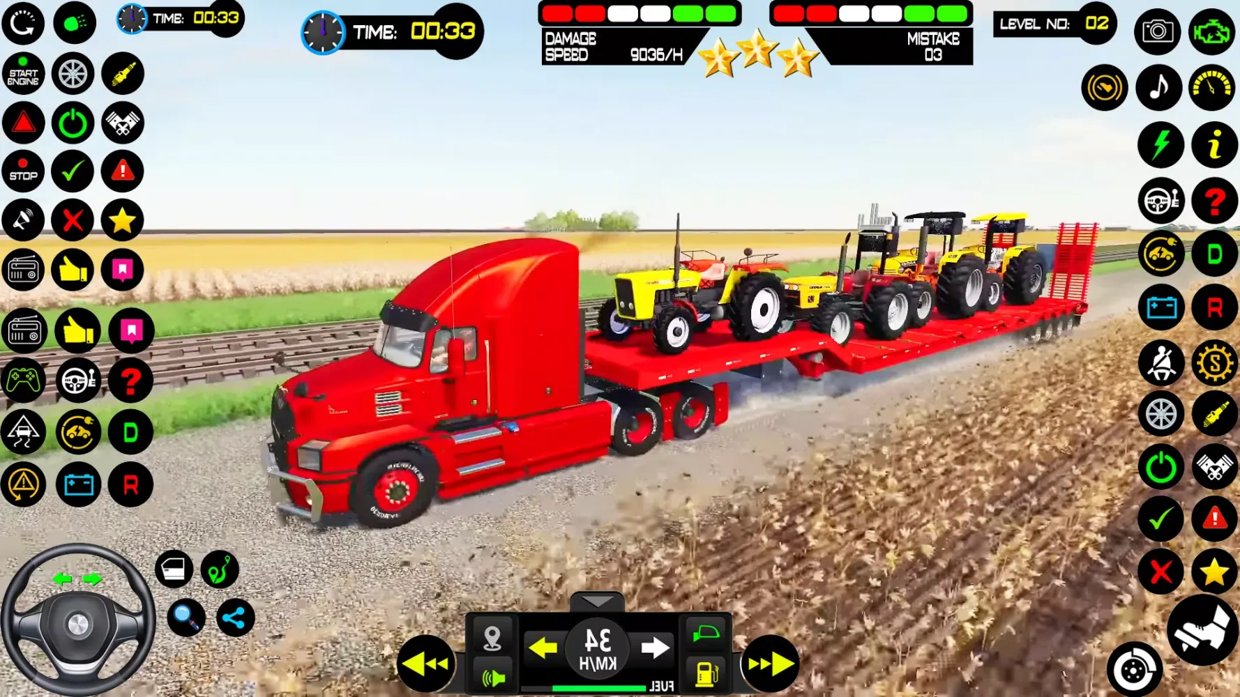 Ảnh chụp màn hình của Cargo Tractor Driving 3d Game