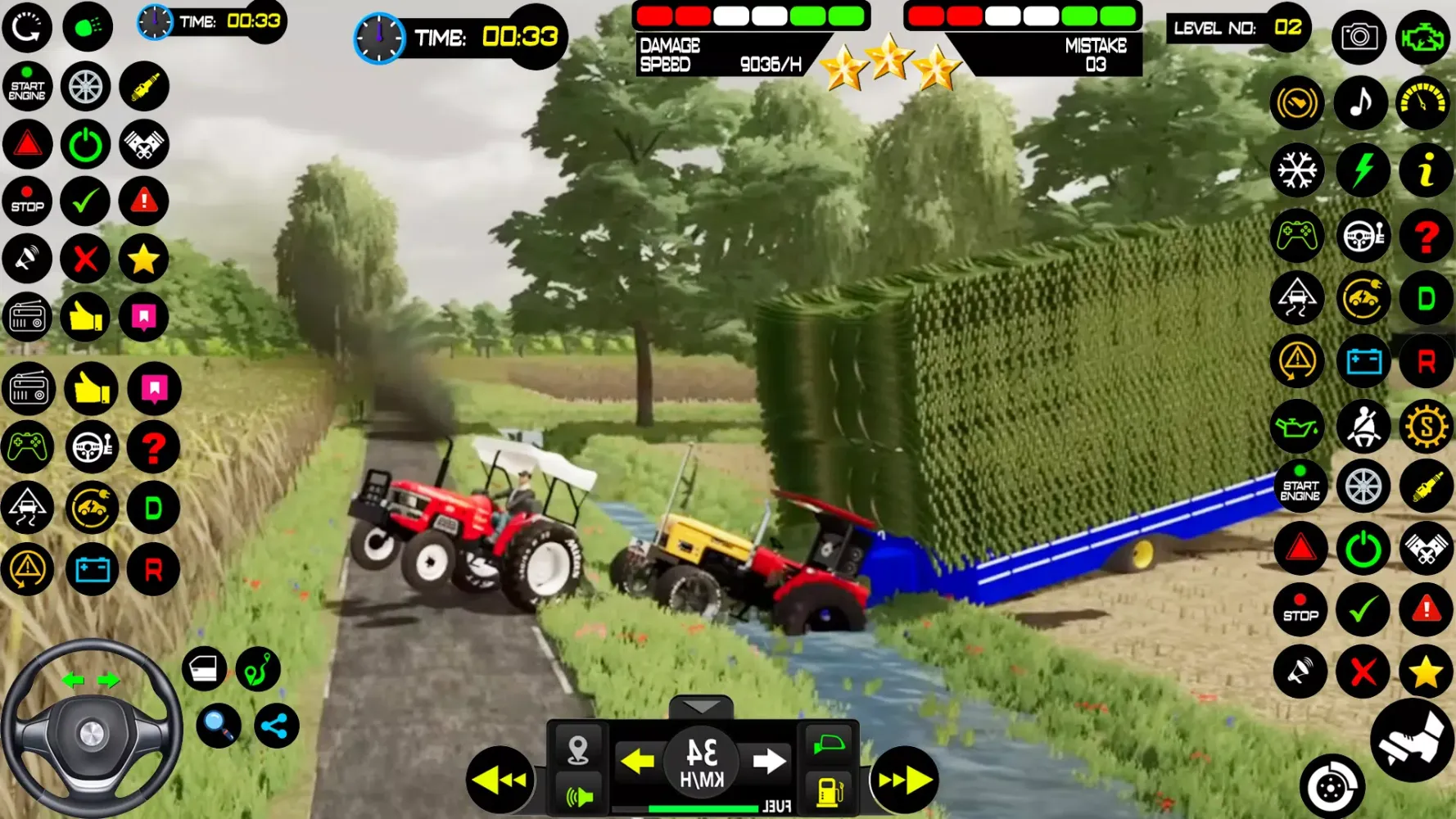 Ảnh chụp màn hình của Cargo Tractor Driving 3d Game