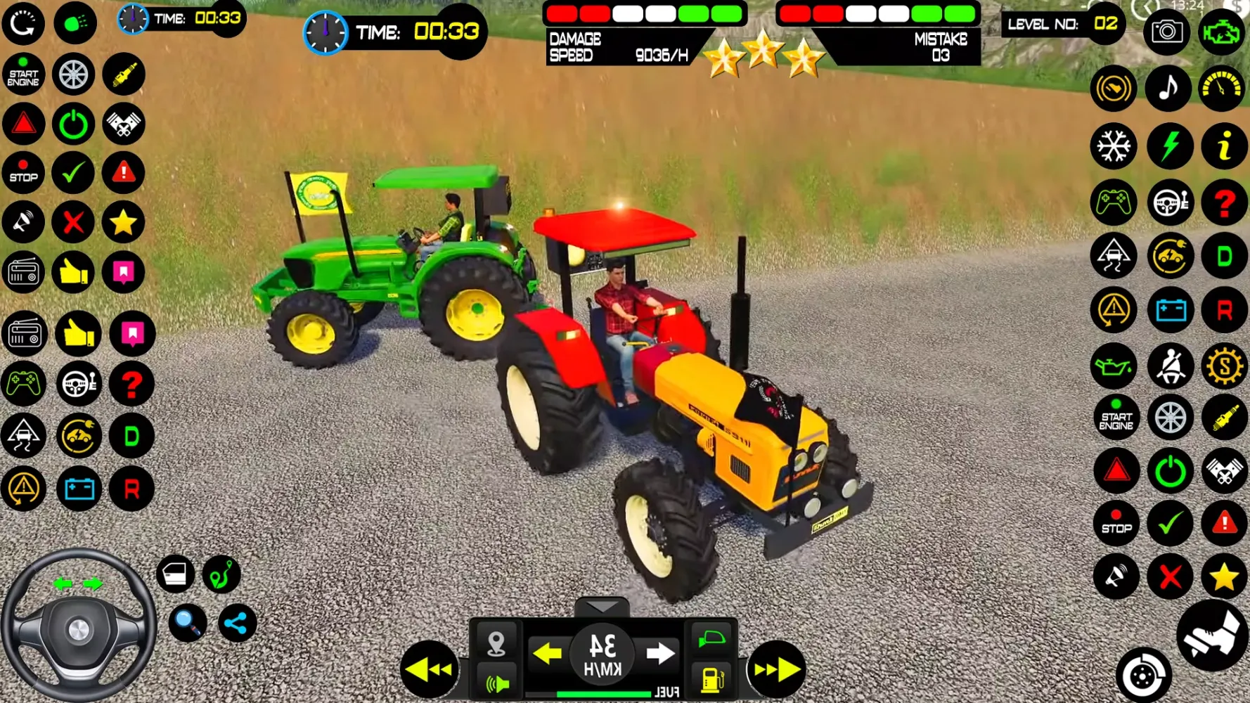 Ảnh chụp màn hình của Cargo Tractor Driving 3d Game