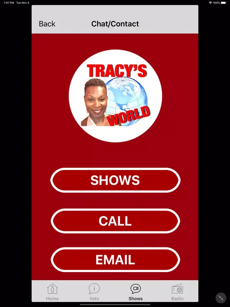 Tracy's World iPad  स्क्रीनशॉट