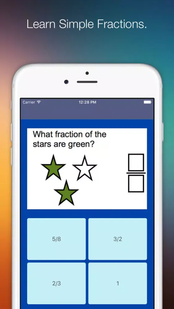 1st Grade Time Fractions Shapes And Colors スクリーンショット