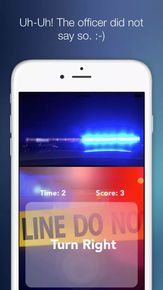 Officer Says! スクリーンショット