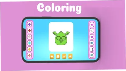 Dolls Doodle Coloring stickers Ekran Görüntüleri