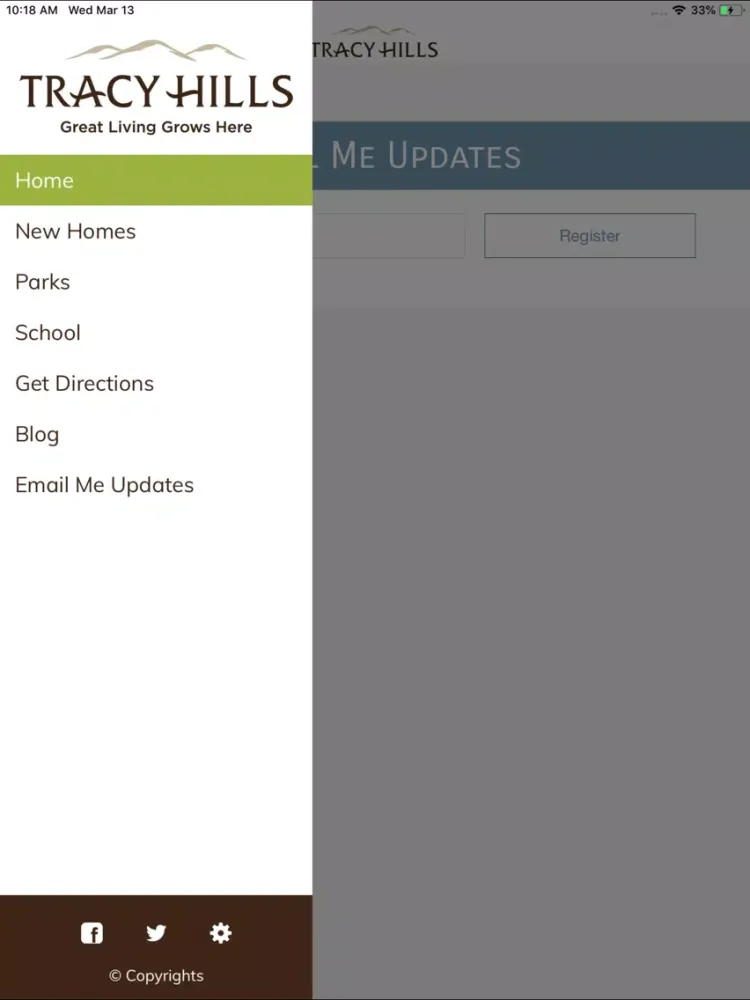 Tracy Hills iPad  Ekran Görüntüleri