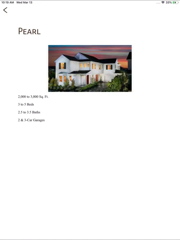 Tracy Hills iPad  Ekran Görüntüleri