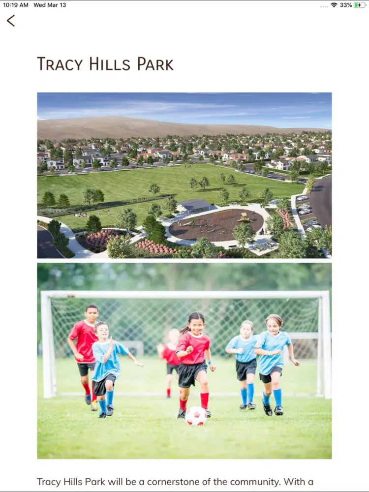 Tracy Hills iPad  Ekran Görüntüleri