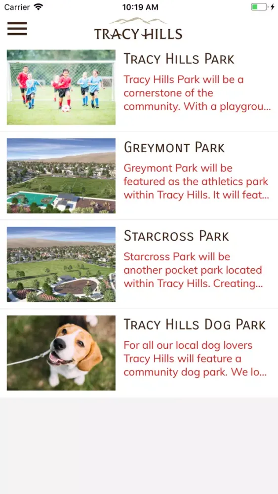 Tracy Hills Ekran Görüntüleri