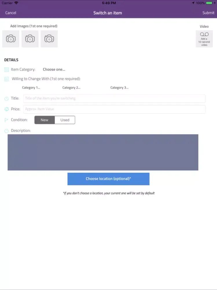SwitchBox - Switch Used Items iPad  স্ক্রিনশট