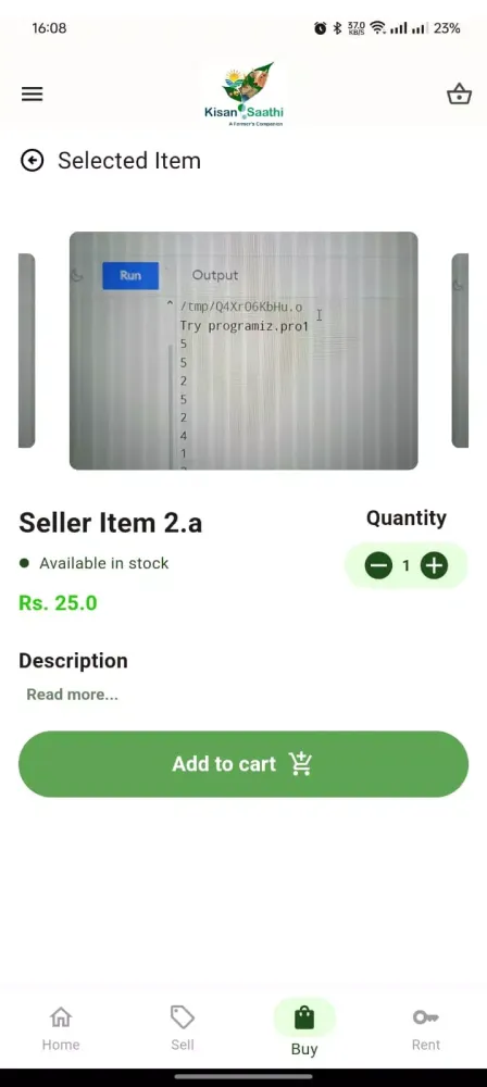 Kisan Saathi应用截图