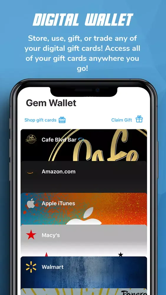 Gem - Lightning Fast Wallet स्क्रीनशॉट