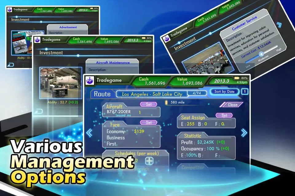 Capturas de pantalla de Air Tycoon 2 Lite