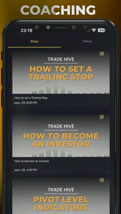 ภาพหน้าจอของ Trade Hive Signals