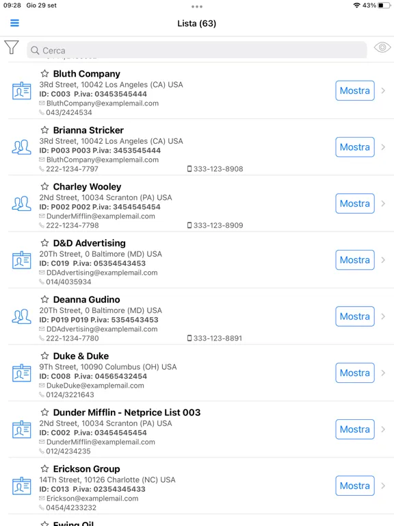 Capturas de pantalla de ZotSell B2B Orders iPad 