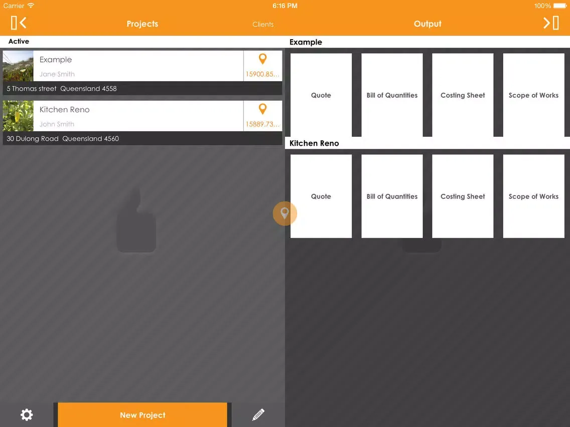 Tradequote iPad  سکرین شاٹس