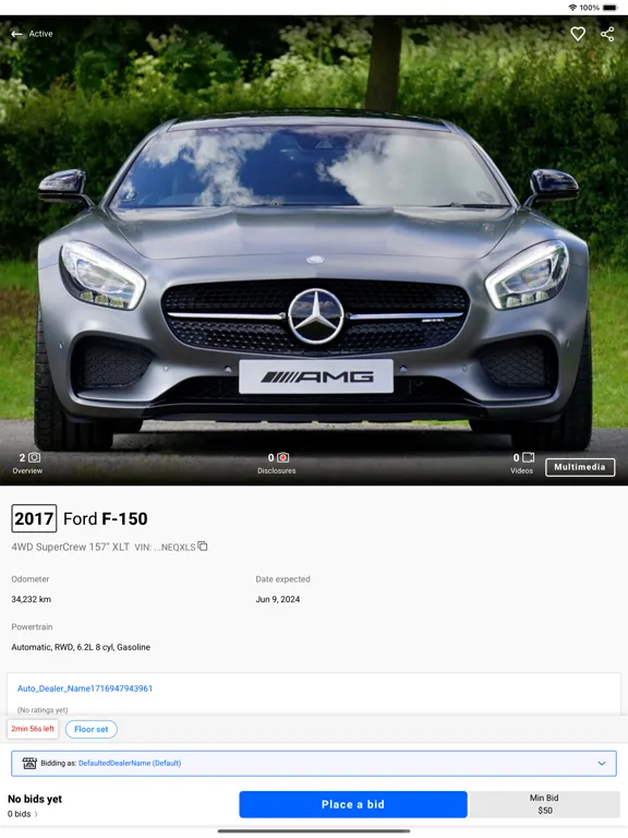 Скриншоты OPENLANE Canada iPad 