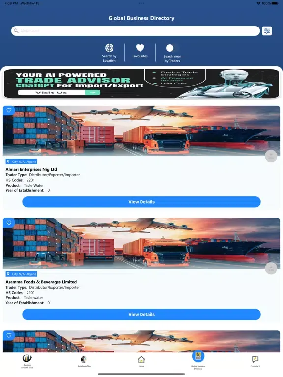 Capturas de pantalla de Traders' Lounge iPad 