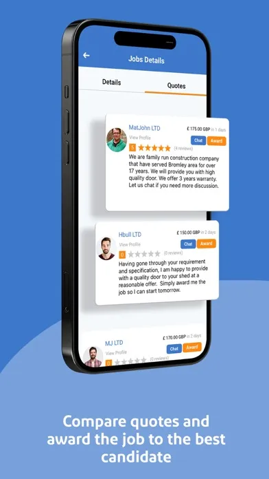 Tradespeoplehub for homeowners Ekran Görüntüleri