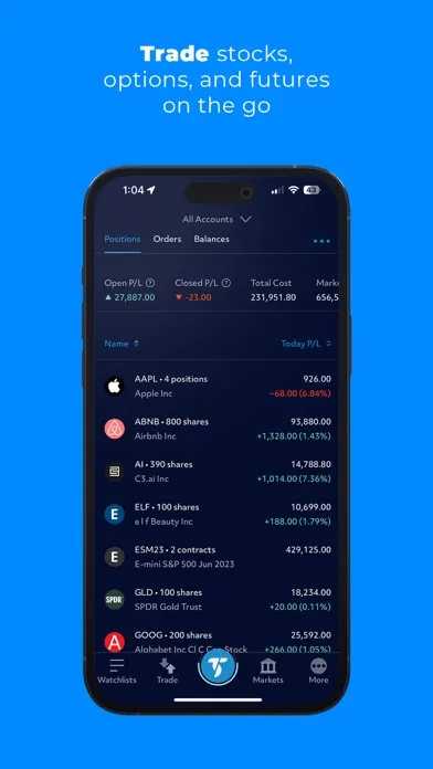 TradeStation - Trade & Invest スクリーンショット