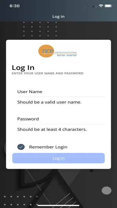 National Commerce Exchange Screenshots