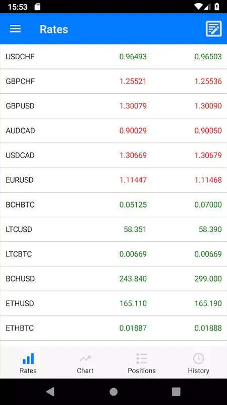 FXGO plus Ekran Görüntüleri