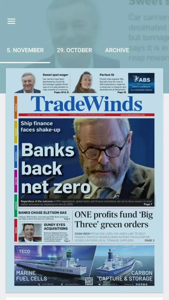 TradeWinds e-paper应用截图