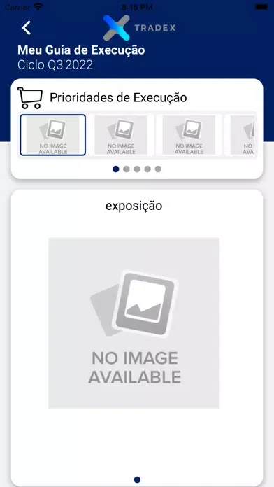 Capturas de tela do Tradex Bip