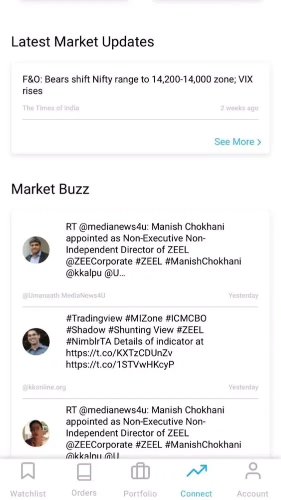 Captures d'écran de Share India App
