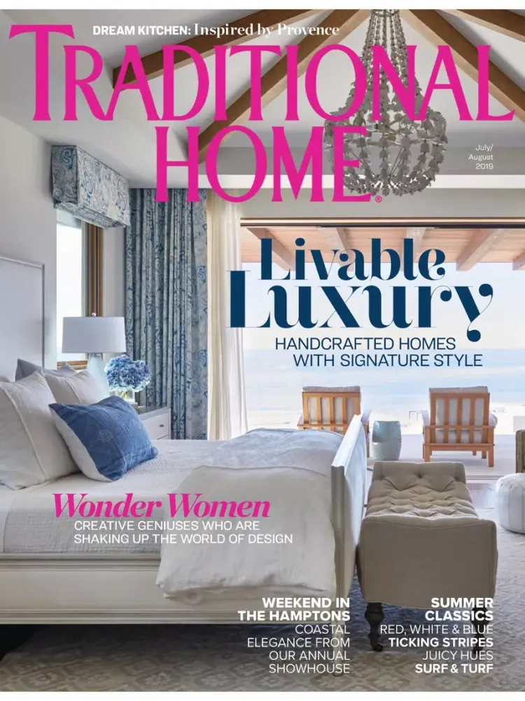 Tangkapan layar Traditional Home Magazine iPad 