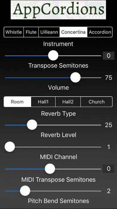 Celtic Sounds MIDI Module سکرین شاٹس