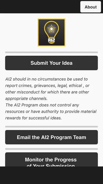 Capturas de pantalla de Army Ideas for Innovation (AI2