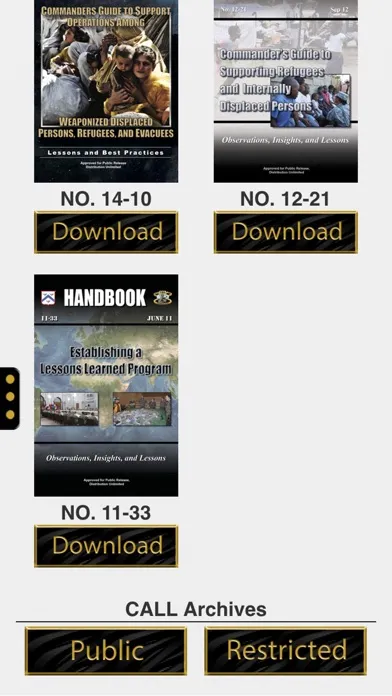 Capturas de pantalla de CALL Publications