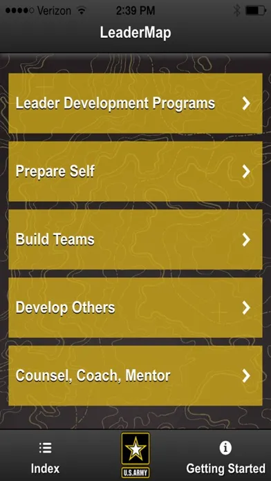 Captures d'écran de LeaderMap