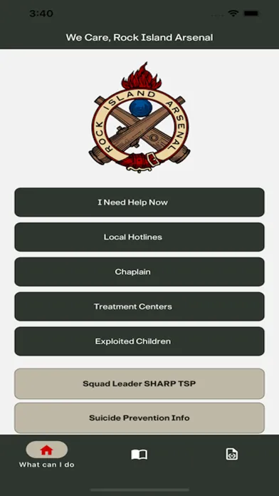 WeCare, Rock Island Arsenal Screenshots