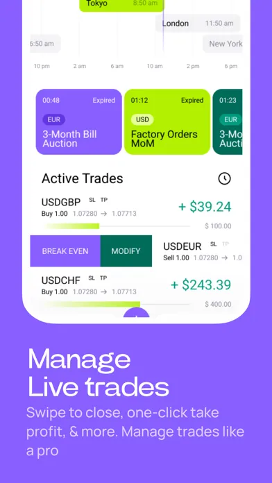 Tangkapan skrin Tradology: Trading Journal
