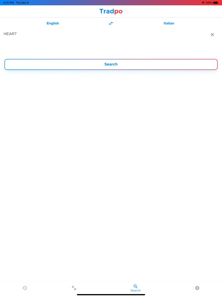 Tradpo Compares Translators iPad  سکرین شاٹس