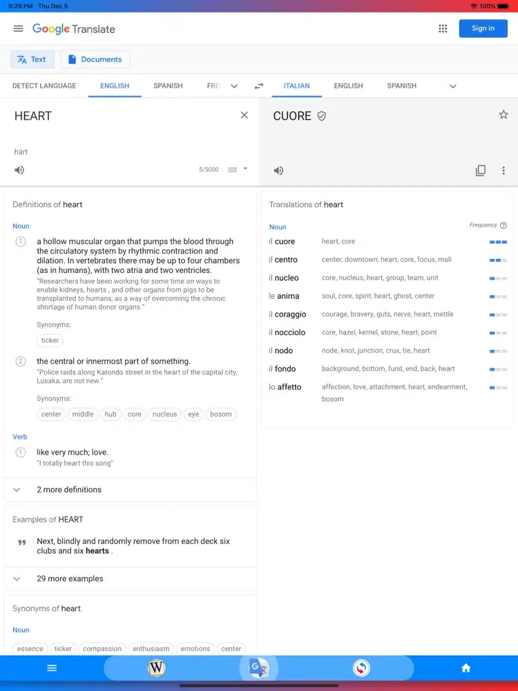 Tradpo Compares Translators iPad  سکرین شاٹس