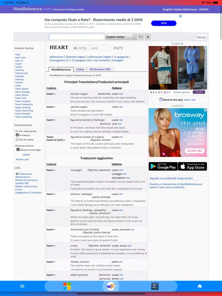 Tradpo Compares Translators iPad  سکرین شاٹس